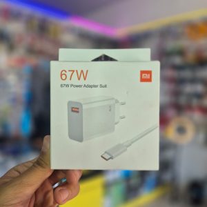 Carregador Turbo Power 67W Original Xiaomi Cabo 6A Usb com Saída Tipo-C