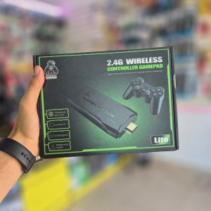 Videogame Stick 10mil 2 Controles Sem Fio Console Portátil Jogos Retro Antigo