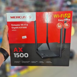 Roteador Wi-Fi 6 Gigabit Dual Band EasyMesh AX1500