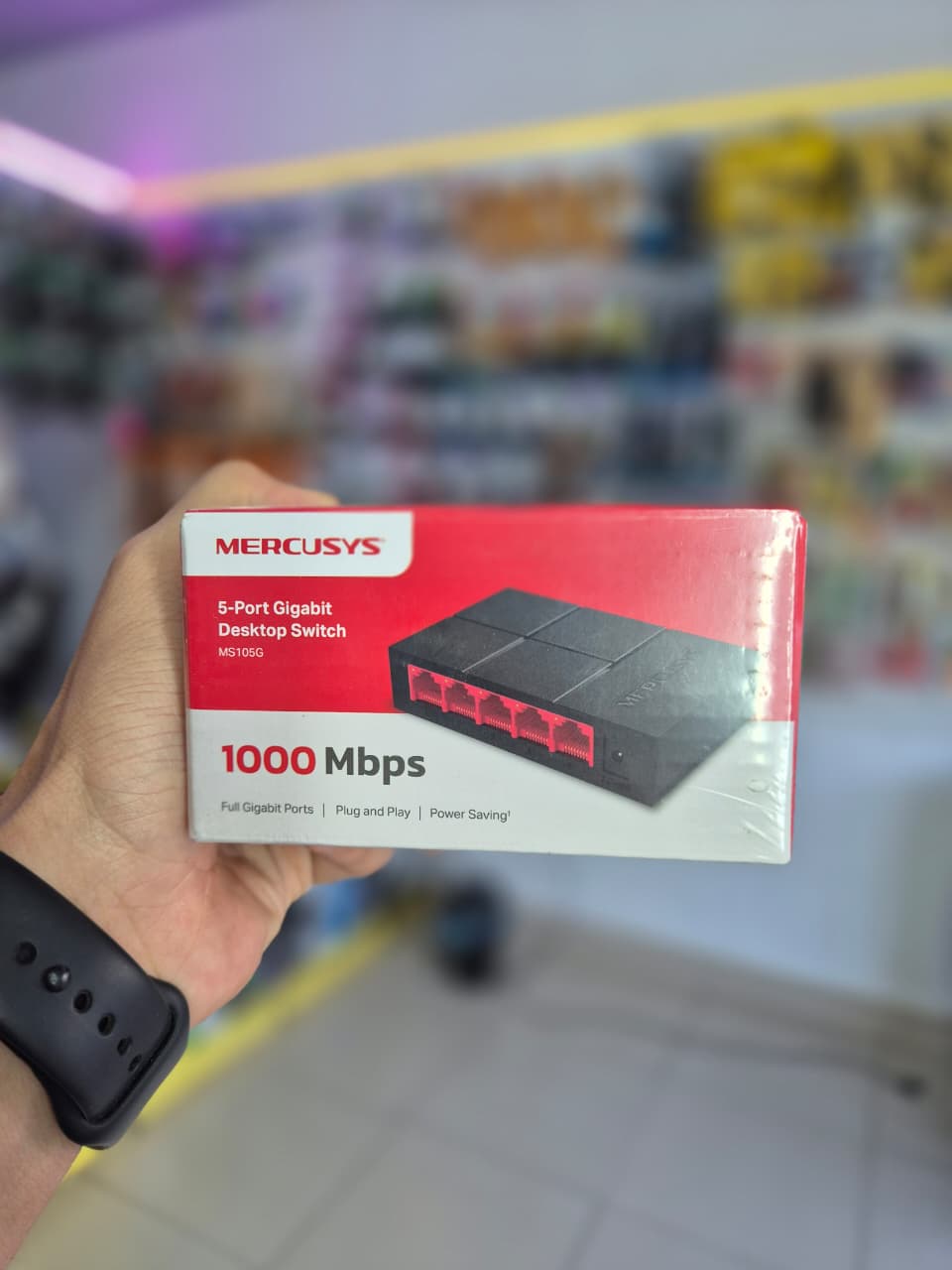 Switch de Mesa Gigabit de 5 portas