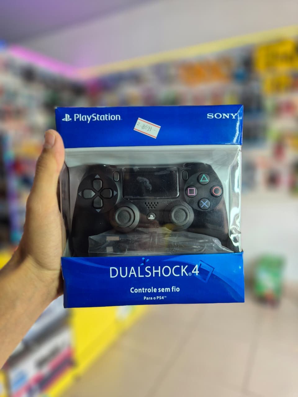 Controle para Playstation 4 - Sem fio para consoles e conexões Bluetooh