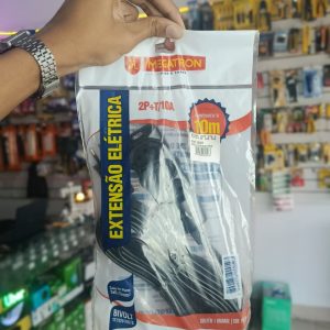 Extensão 10MT pta 3tom 2P+T PP 10A 250V