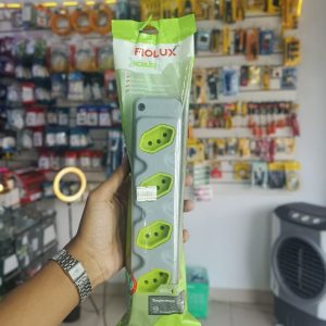 Tomada Barra 4 Tomadas 2P+T 20A Cinza/Verde