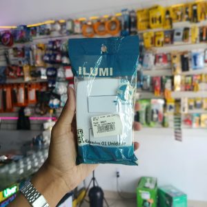 Placa c/ 2 Interruptores Simp 10A Lev Ilumi