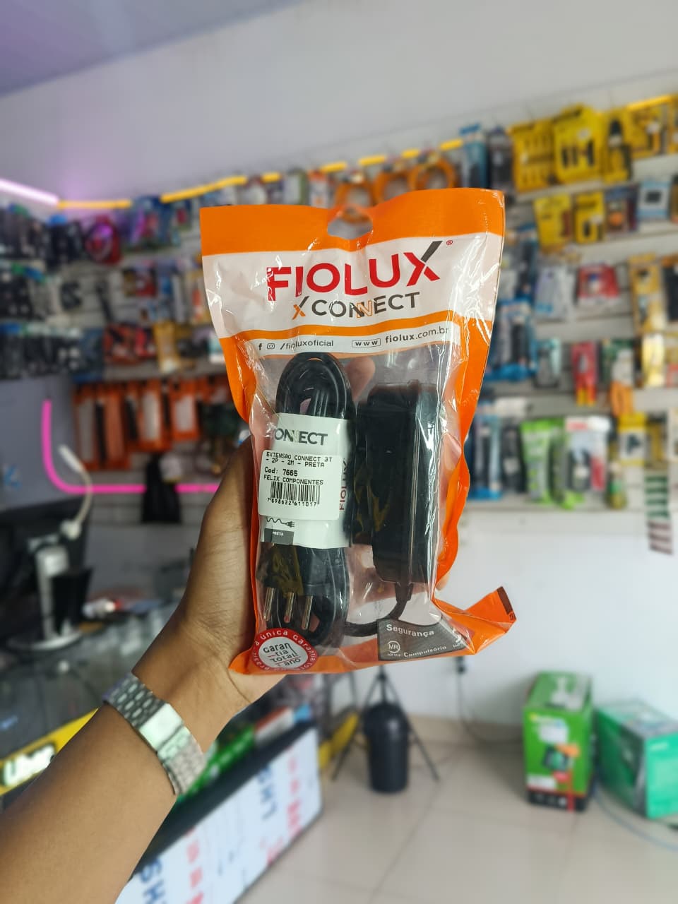 Extensão Connect 3T - 2P - 2M - PTA