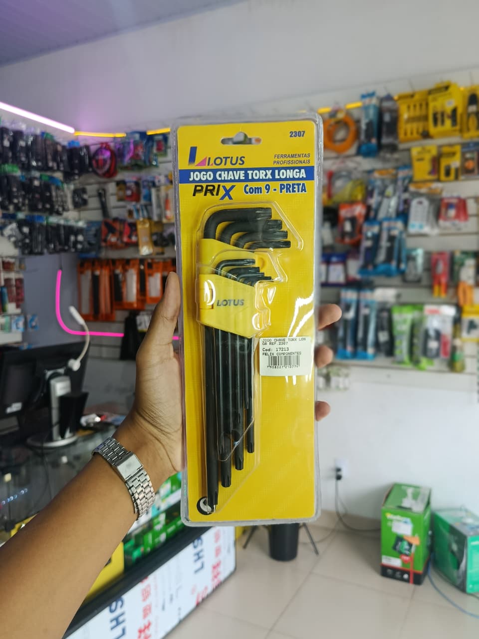 Jogo/Kit Chave Tork Longa