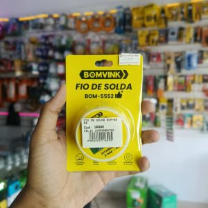 Fio/Estanho de Solda 40g BOM -VIK