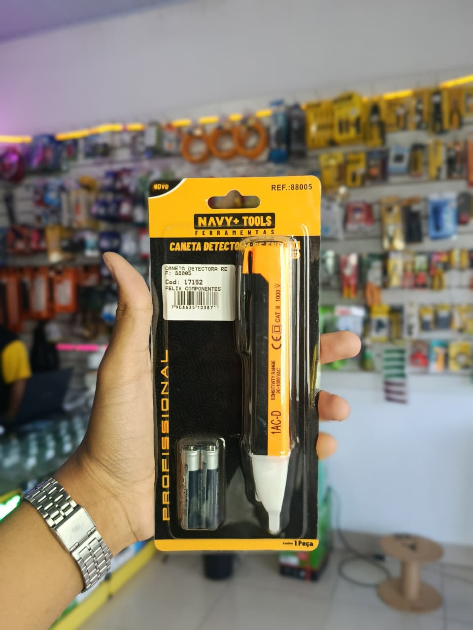 Caneta Detectora de Energia NAVY+TOOLS