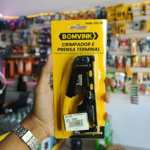 Alicate Crimpador e Prensa Terminal p/ Cabo LAN CAT5 e CAT6 BOMVINK