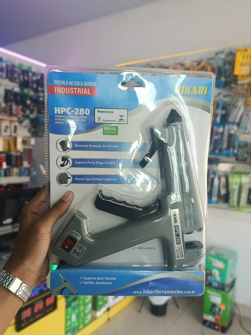 Cola Quente Industrial HIKARI