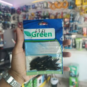 Garra Jacaré 5A C/ Capa Grande - Preta (44MM)