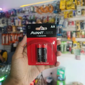 Pilha Alcalina AA Blister c/ 2 AVANT