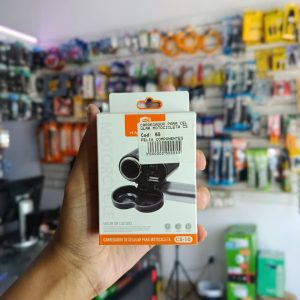 Carregador de Celular via USB para Moto c/ Adaptador para Cigarrete H´MASTON